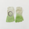 ZoraSocks Gradient Low-Cut Five-Toe Grip Socks
