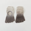 ZoraSocks Gradient Low-Cut Five-Toe Grip Socks