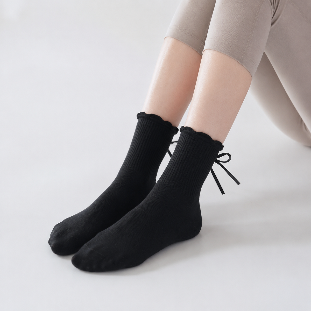 Zora Luna Strappy Half Toe Grip Barre Socks