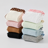 ZoraSocks Scallop Cuff Pilates Grip Socks