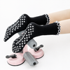 ZoraSocks Scallop Cuff Pilates Grip Socks