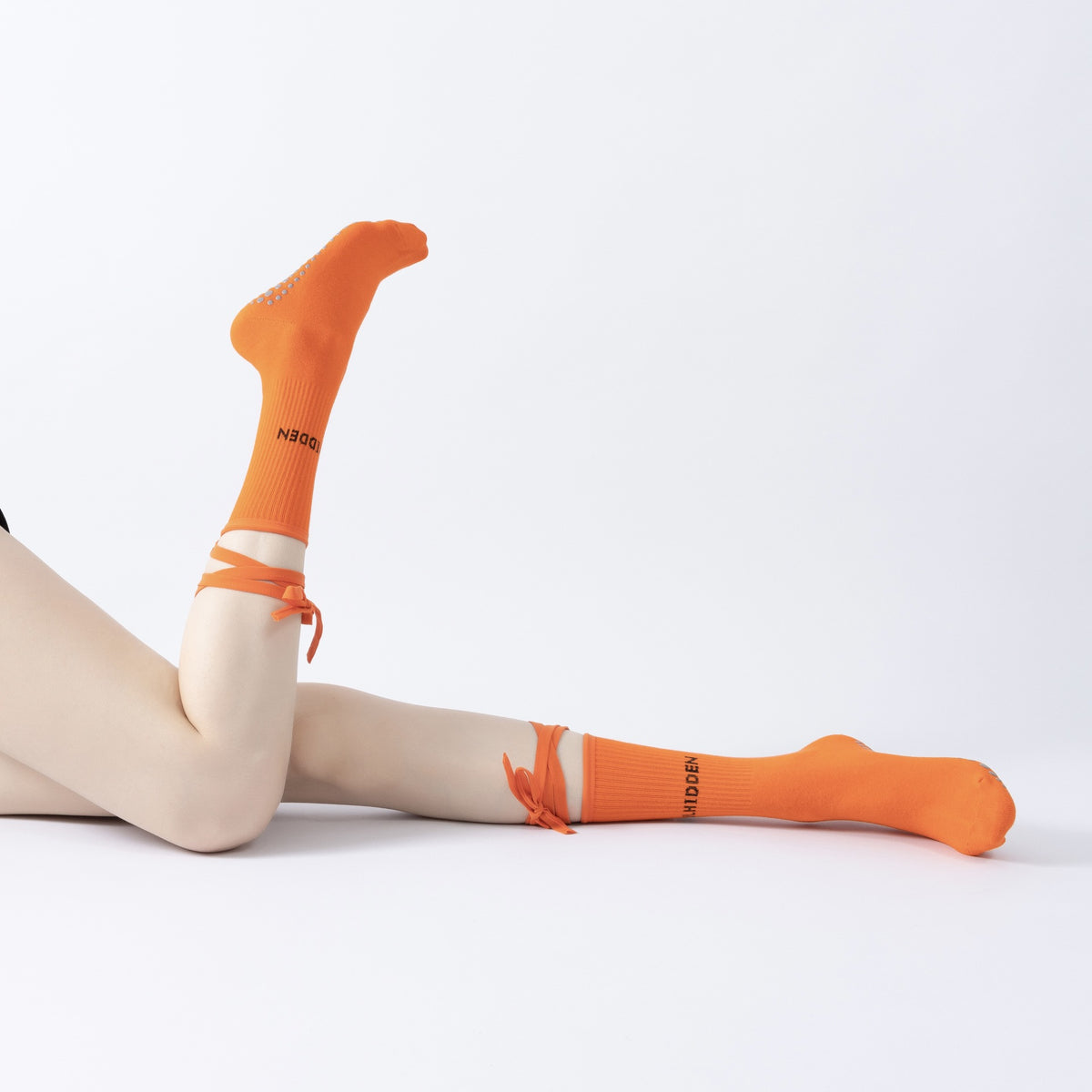 ZoraSocks Wraparound Knee-High Pilates Grip Socks