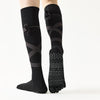 ZoraSocks Lace-Up Knee-High Five-Toe Grip Socks