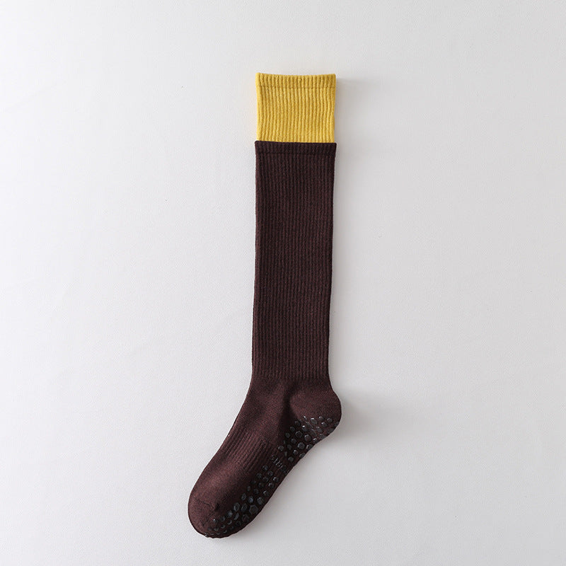 ZoraSocks Colourblock Knee-High Grip Socks