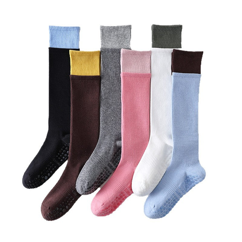 ZoraSocks Colourblock Knee-High Grip Socks