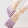 ZoraSocks Half-Toe Open-Top Grip Yoga Socks
