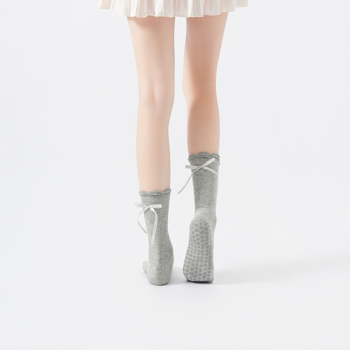 Zora Luna Strappy Half Toe Grip Barre Socks