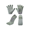 Pilates Grip Gloves & Socks Set – Fingerless Gloves & Non-Slip Socks