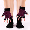 ZoraSocks Colour Pop Five-Toe Grip Socks & Gloves Set