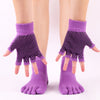 ZoraSocks Colour Pop Five-Toe Grip Socks & Gloves Set