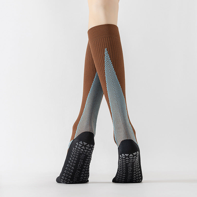 ZoraSocks Support-Fit Knee-High Five-Toe Grip Socks