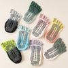 ZoraSocks Cotton Five-Toe Non-Slip Yoga Socks