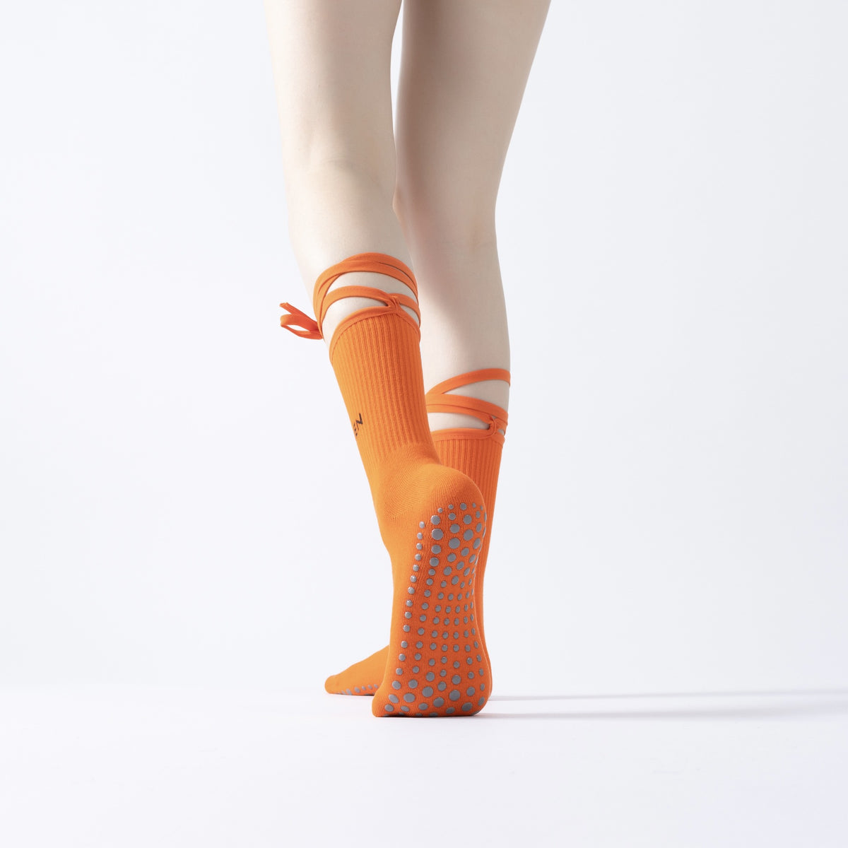 ZoraSocks Wraparound Knee-High Pilates Grip Socks