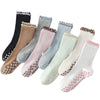 ZoraSocks Scallop Cuff Pilates Grip Socks