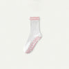 ZoraSocks Scallop Cuff Pilates Grip Socks