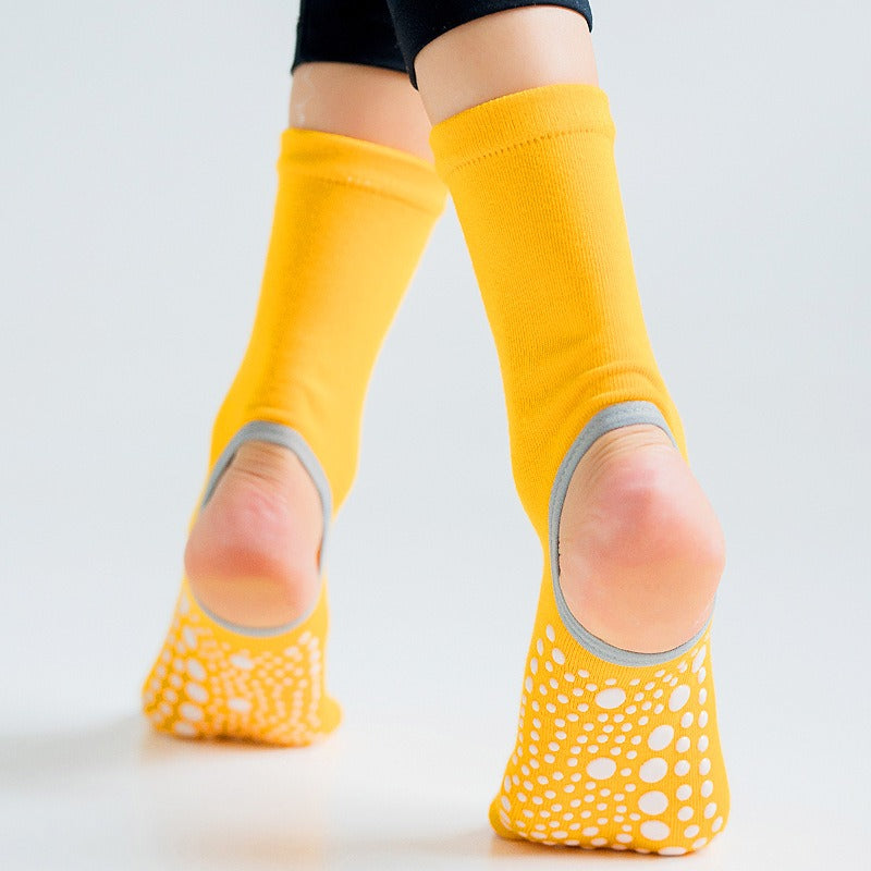 ZoraSocks Air Crew Half-Toe Pilates Grip Socks