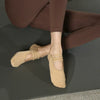 ZoraSocks Cross-Strap Pilates Grip Socks – Non-Slip Studio Socks