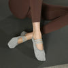 ZoraSocks Cross-Strap Pilates Grip Socks – Non-Slip Studio Socks