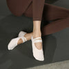ZoraSocks Cross-Strap Pilates Grip Socks – Non-Slip Studio Socks