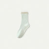 ZoraSocks Scallop Cuff Pilates Grip Socks