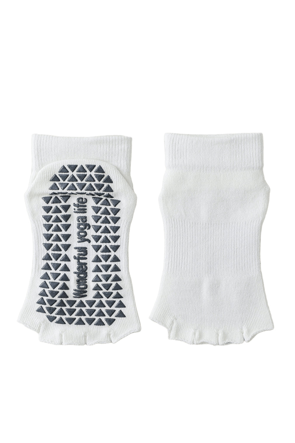 ZoraSocks Air Half-Toe Pilates Grip Socks