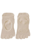 Zora Luna Cut-Out Full Toe Grip Barre Socks