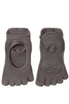 Zora Luna Cut-Out Full Toe Grip Barre Socks