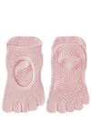 Zora Luna Cut-Out Full Toe Grip Barre Socks