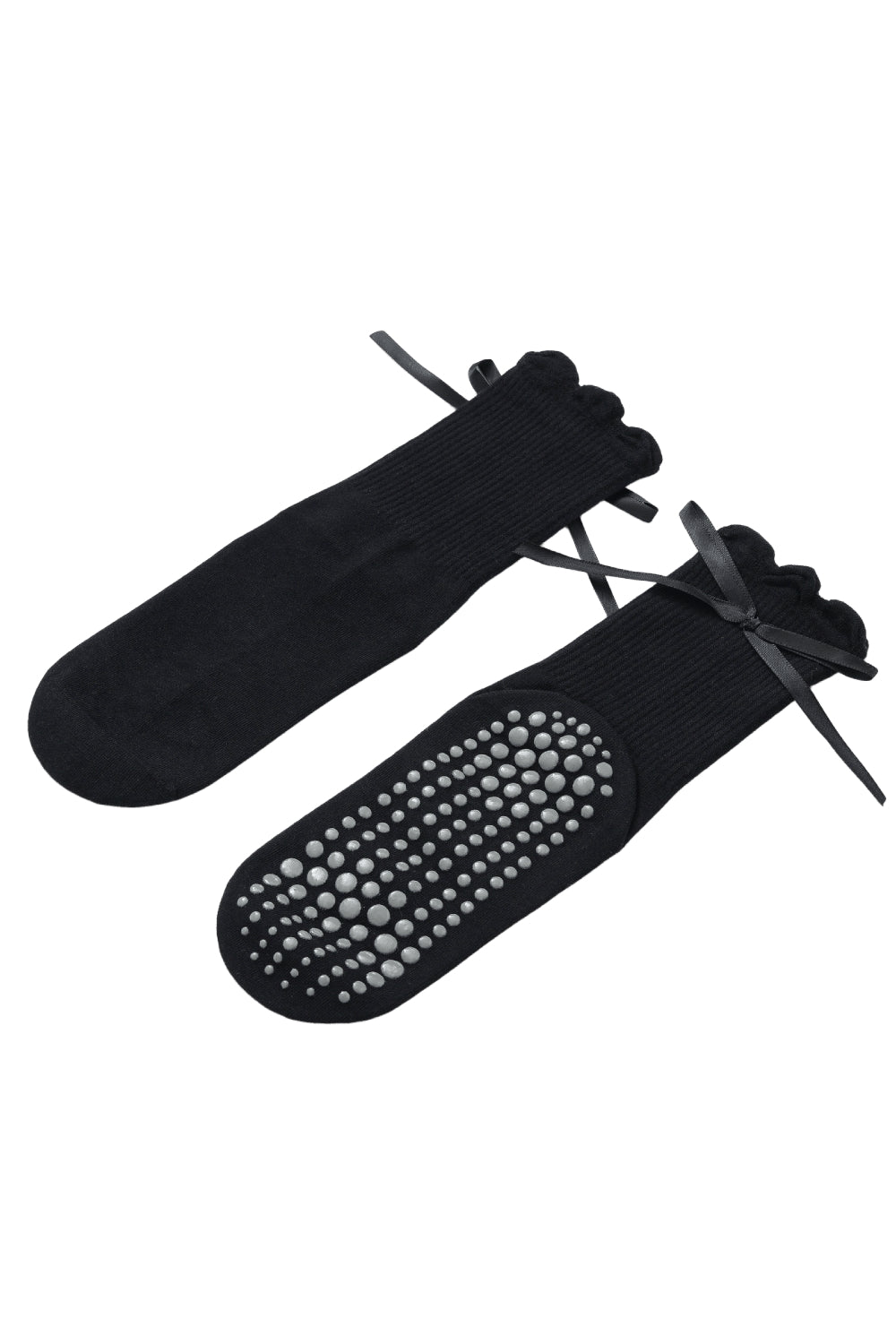 Zora Luna Strappy Half Toe Grip Barre Socks