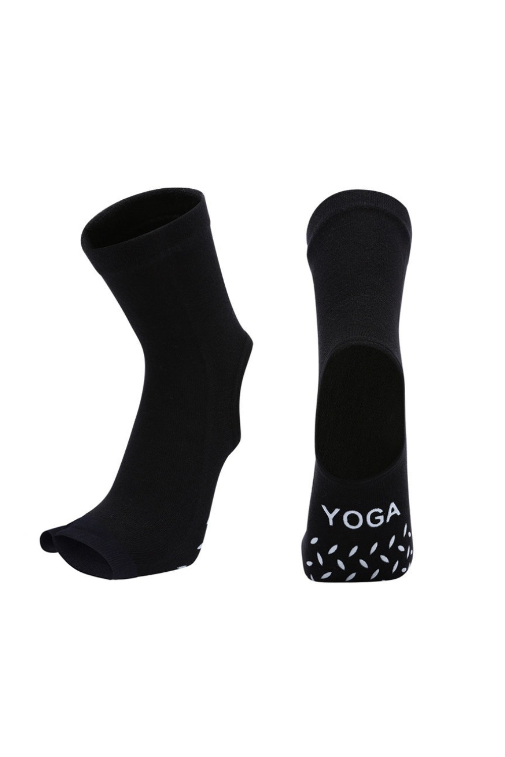 ZoraSocks Air Crew Half-Toe Pilates Grip Socks