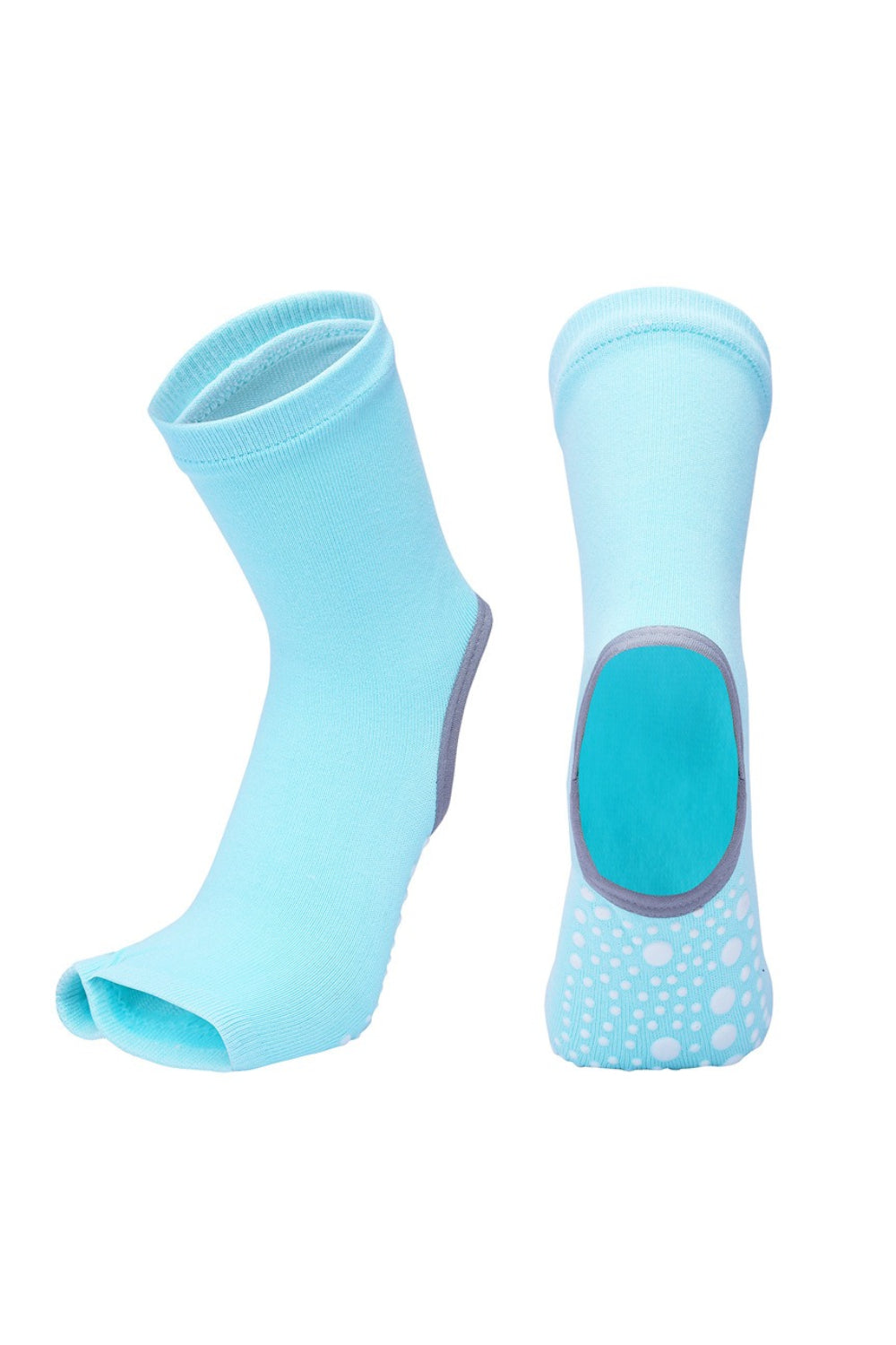 ZoraSocks Air Crew Half-Toe Pilates Grip Socks