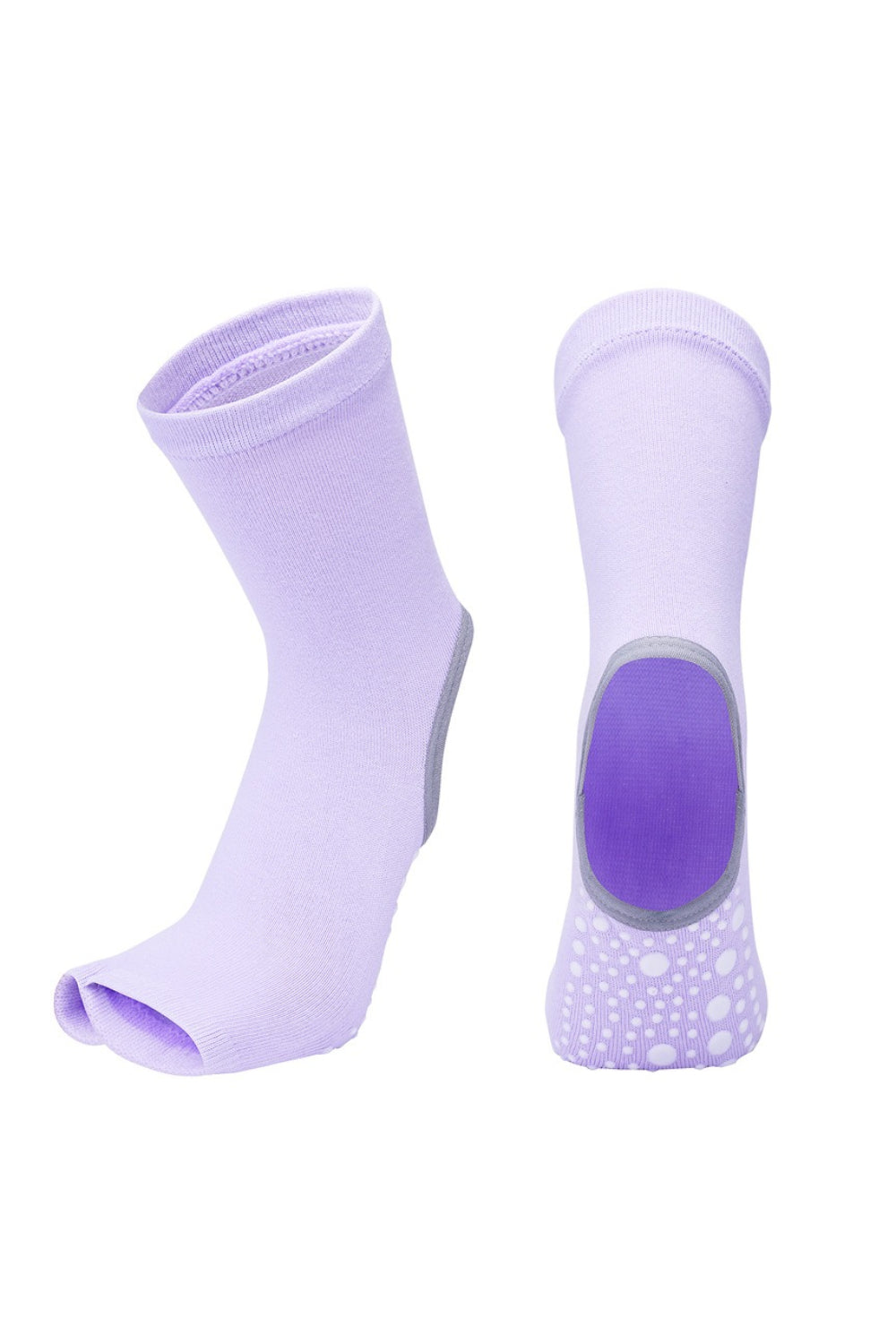 ZoraSocks Air Crew Half-Toe Pilates Grip Socks