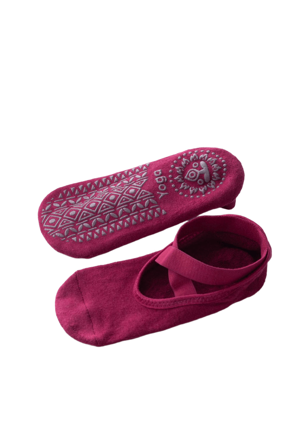 ZoraSocks Luna Cross-Strap Pilates Grip Socks