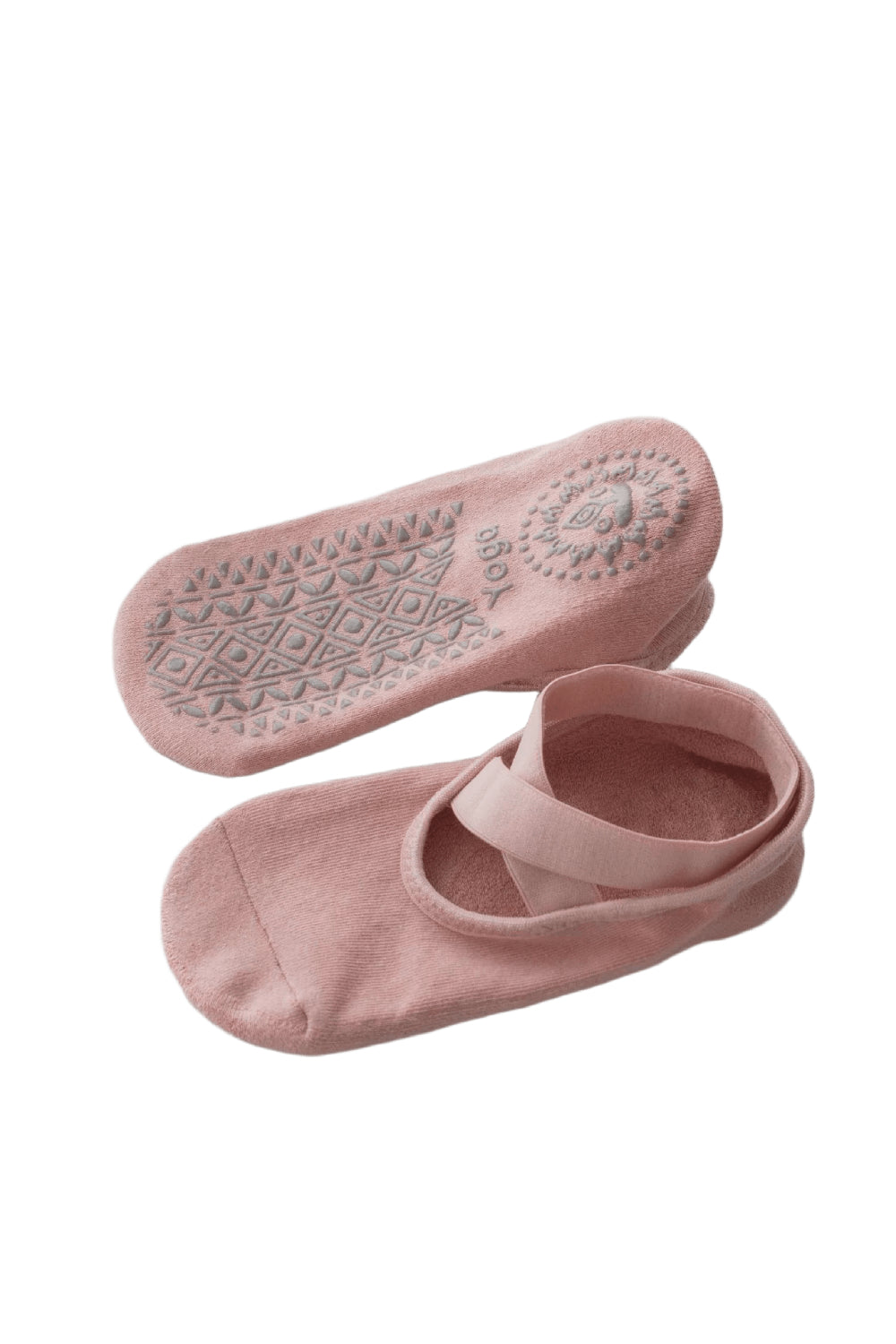ZoraSocks Luna Cross-Strap Pilates Grip Socks