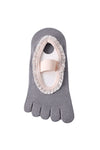 Zora Luna Open Heel Full Toe Grip Yoga Socks